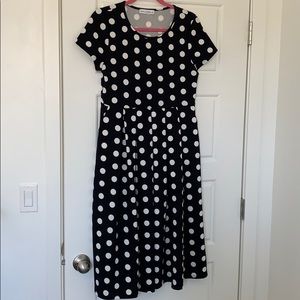 Polka-dot dress